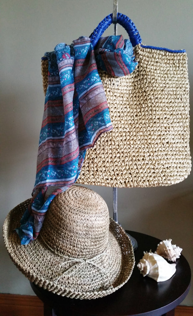 Scarf: Natural Stripes Scarf